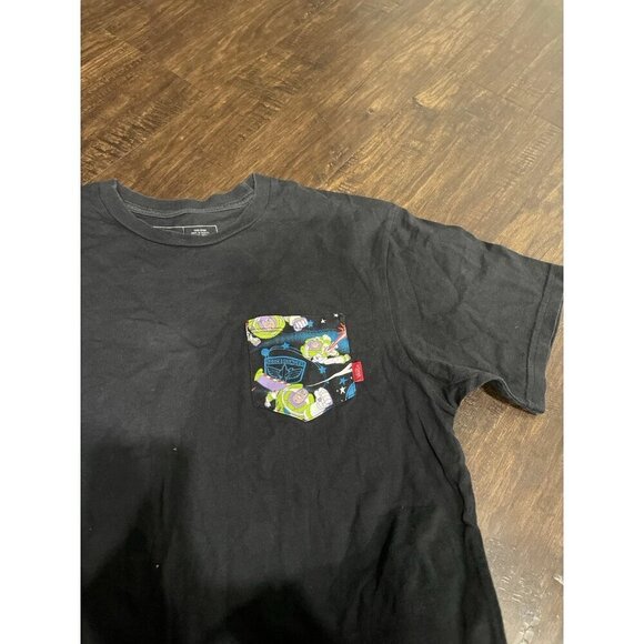 Vans x Disney Buzz light year black sz M Toy Story - Picture 3 of 4